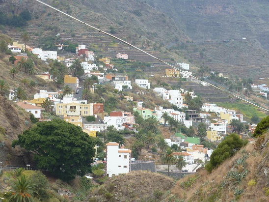 A village on La Gomera